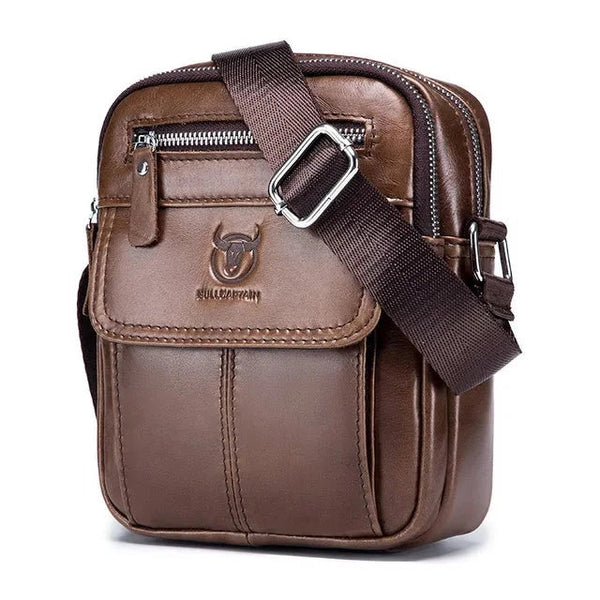 Bolsa Masculina De Couro Legítimo - Magnata Bullet