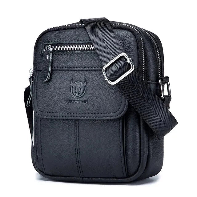 Bolsa Masculina De Couro Legítimo - Magnata Bullet