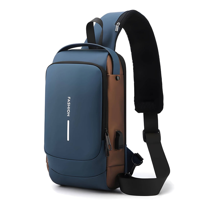 Bolsa Masculina de Ombro Antifurto  Magnata Secure