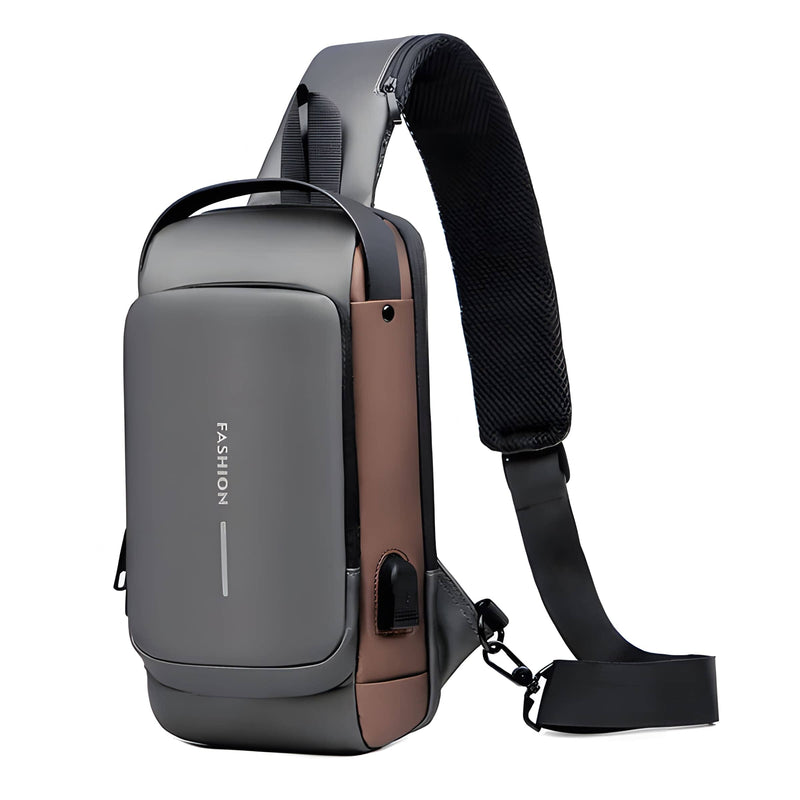 Bolsa Masculina de Ombro Antifurto  Magnata Secure