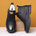 Bota Masculina de Inverno em Couro Legítimo - Slim