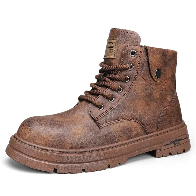 Bota Masculina de Inverno em Couro Legítimo - Woody