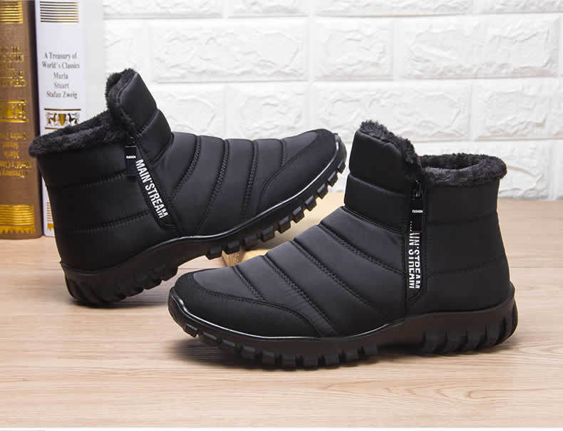 Bota Masculina de Inverno em Couro Legítimo - Ice