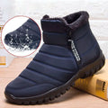 Bota Masculina de Inverno em Couro Legítimo - Ice