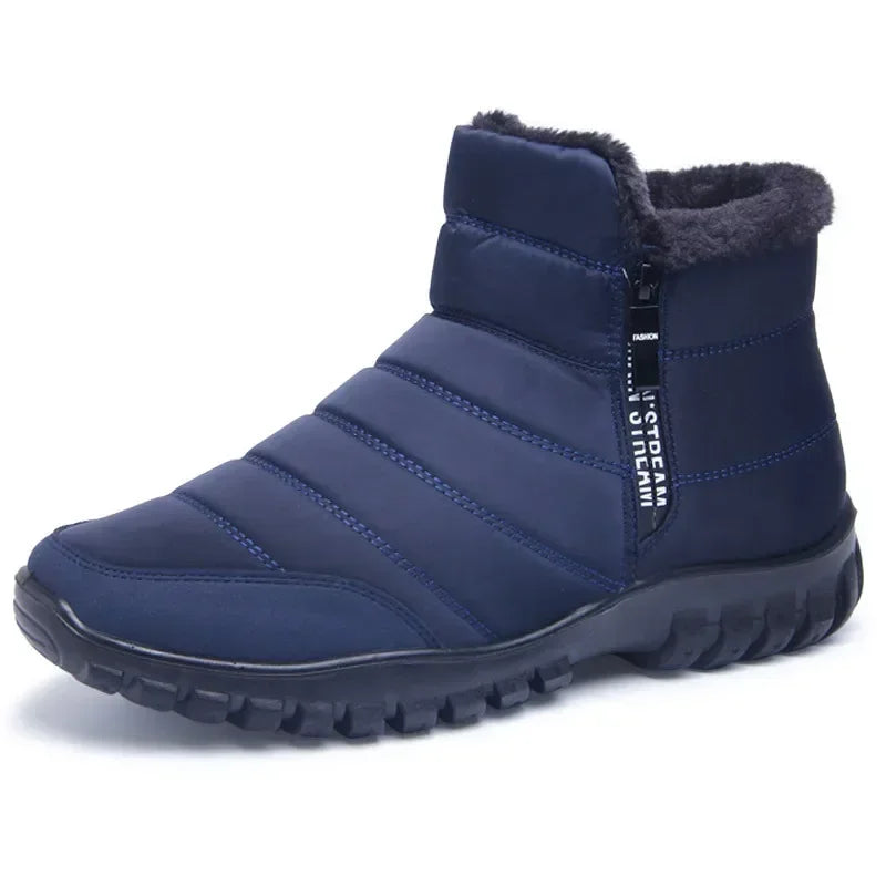 Bota Masculina de Inverno em Couro Legítimo - Ice