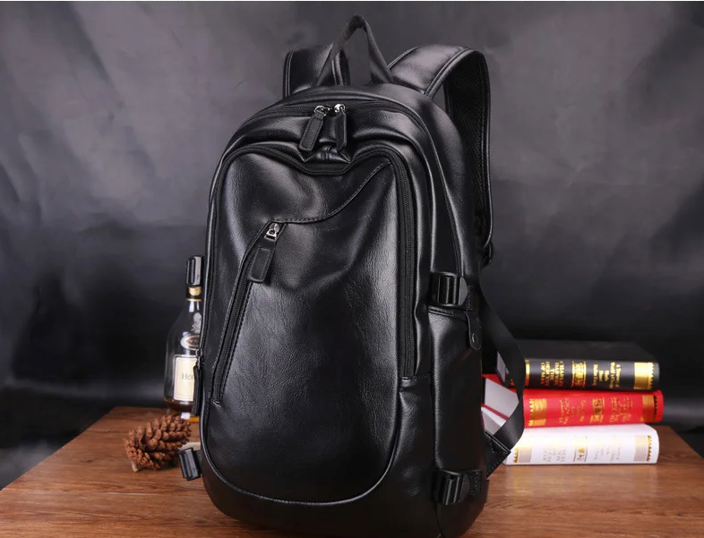 Mochila Masculina para Notebook em Couro Magnata Tech