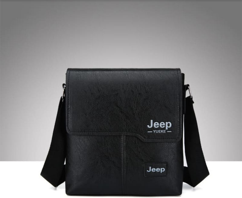 Bolsa Masculina de Lado e Carteira de Couro - Magnata Lux Jeep