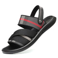Sandália Masculina em Couro Legítimo - Magnata Glitth
