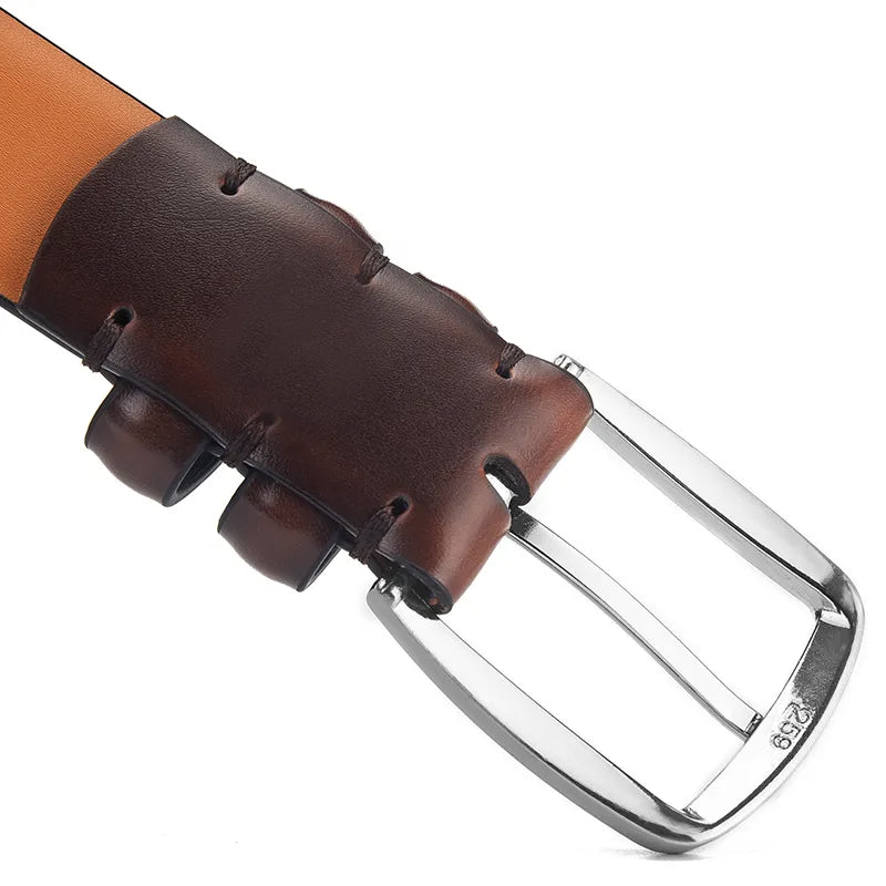 Cinto Masculino de Couro Magnata Classy