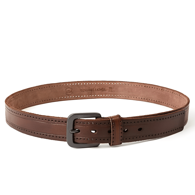 Cinto Masculino de Couro Magnata Vintage