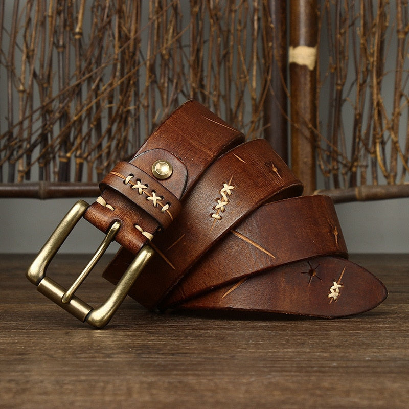 Cinto Masculino de Couro Magnata Royal