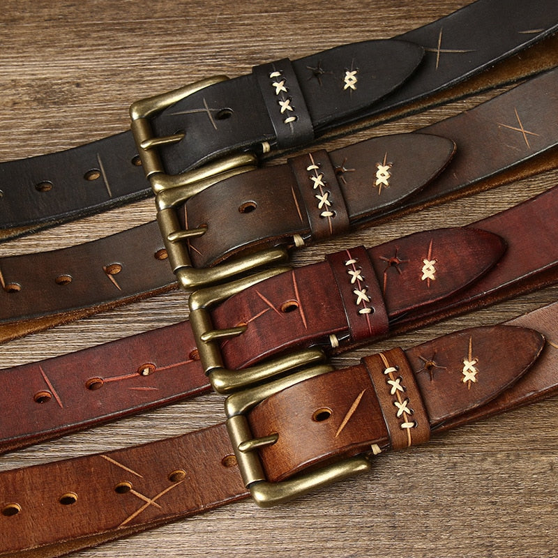Cinto Masculino de Couro Magnata Royal