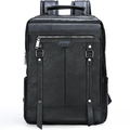 Mochila Masculina De Couro Legítimo Magnata Clássica Jeep