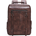 Mochila Masculina De Couro Legítimo Magnata Clássica Jeep