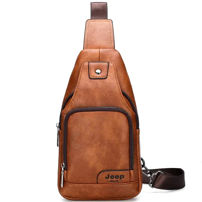 Bolsa Masculina De Couro Legítimo - Rex