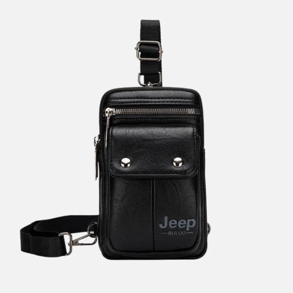 Bolsa Polchete Masculina de Couro Legítimo JEEP - UrbanCou