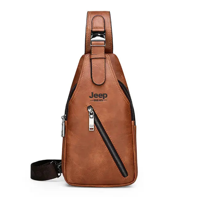 Bolsa Masculina De Couro Legítimo - Magno