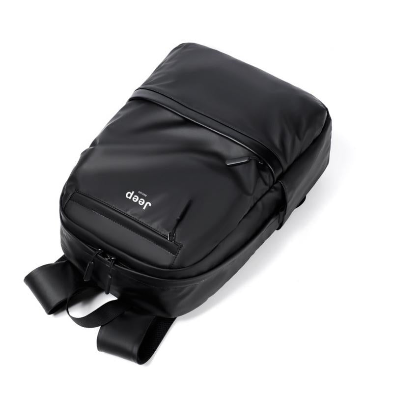 Mochila Masculina JEEP de Couro Ultraleve À Prova D'água - Lux Pack