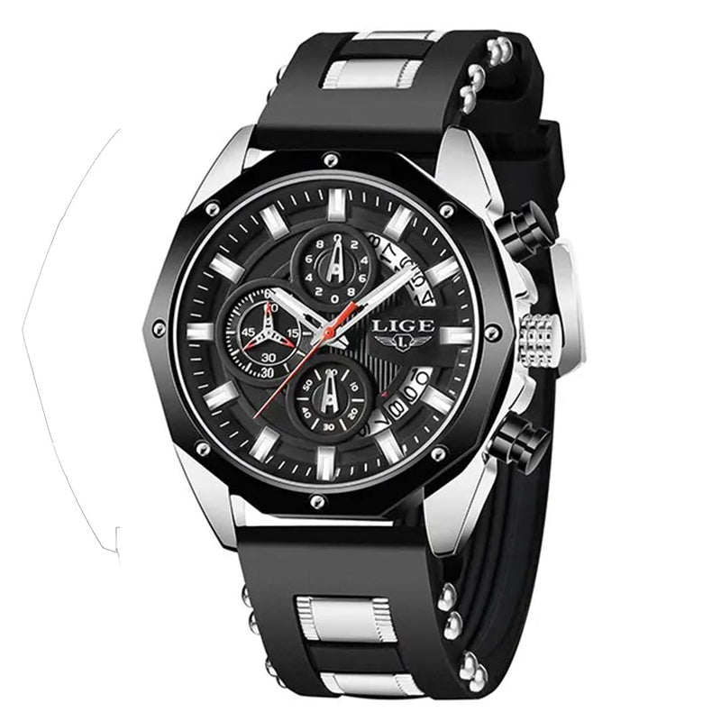 Relógio Masculino Magnata Sport Prestige Octagonal