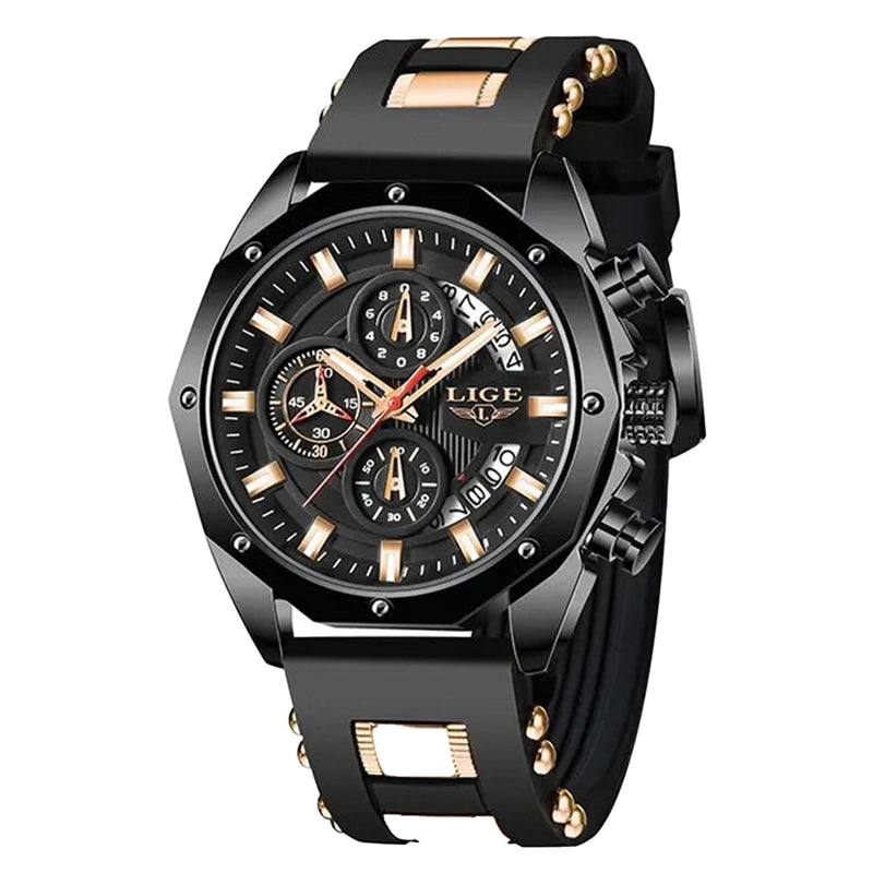 Relógio Masculino Magnata Sport Prestige Octagonal