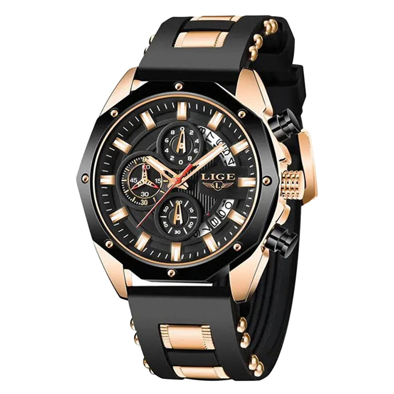 Relógio Masculino Magnata Sport Prestige Octagonal