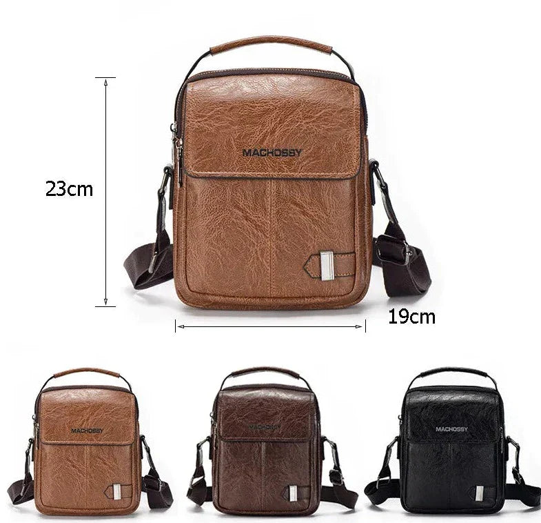 Bolsa Masculina De Couro Legítimo - Stratus