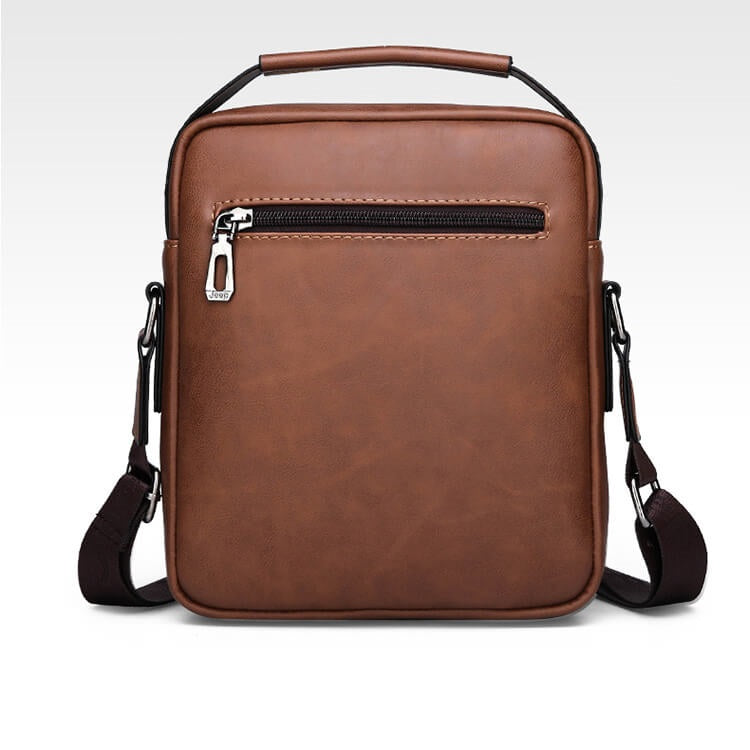 Bolsa Masculina de Couro Magnata Jeep Transversal Impermeável - Slim Bag