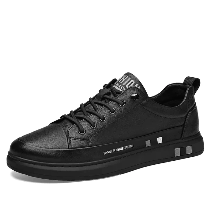 Tênis Masculino de Couro Legítimo - Magnata Elegance