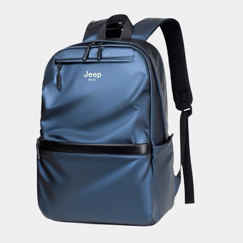 Mochila Masculina JEEP de Couro Ultraleve À Prova D'água - Lux Pack